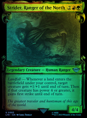 呆呆龙 万智牌 闪 北方游民大步佬 英文 魔戒假日版 多色 银