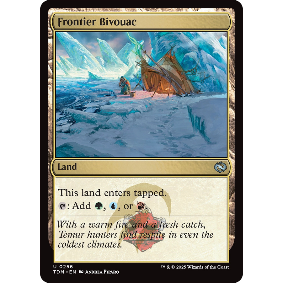 万智牌 鞑契 龙岚录 Frontier Bivouac 边疆营地