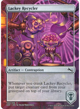 呆呆龙卡牌 万智牌 Lackey Recycler 闪 英文 鸡飞3