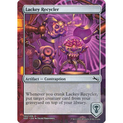 呆呆龙卡牌 万智牌 Lackey Recycler 闪 英文 鸡飞3