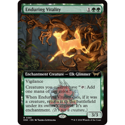 万智牌 Enduring Vitality 永续活力体 鬼屋惊魂 扩画 平/闪