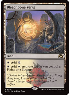 万智牌 皓骨边陲 Bleachbone Verge 英文 平/闪/异画 乙太漂移