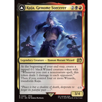 万智牌 基因组术士库加 Kuja, Genome Sorcerer 平/闪 最终幻想