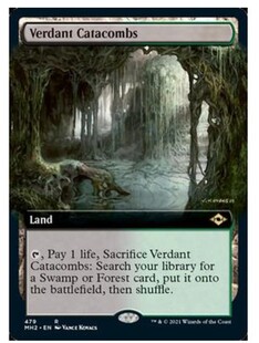 呆呆龙卡牌 万智牌 摩登新篇2 英文 扩画 平/闪 新绿陵墓