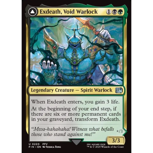 无之魔法师艾克斯迪司 Exdeath Void Warlock 平/闪 最终幻想