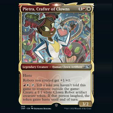 万智牌 鸡飞4 平/闪/银河/异画 Pietra, Crafter of Clowns