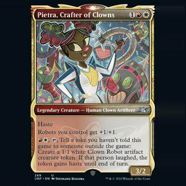 万智牌 鸡飞4 平/闪/银河/异画 Pietra, Crafter of Clowns