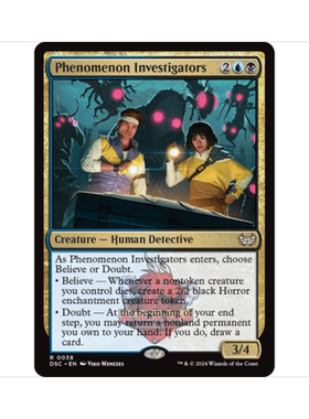 万智牌 异象调查员 Phenomenon Investigators 暮悲邸:鬼屋惊魂