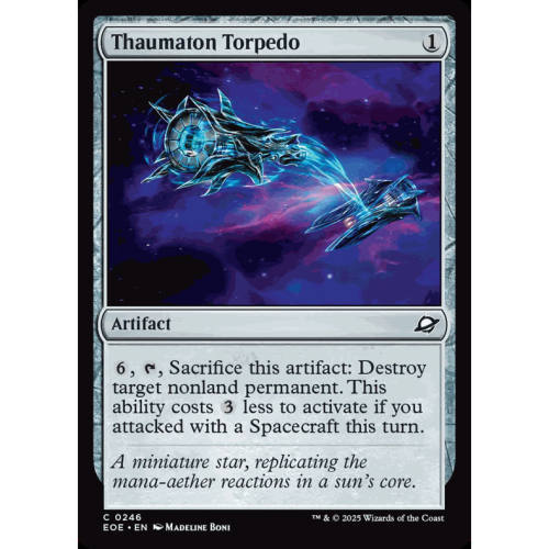 呆呆龙 万智牌 惊奇鱼雷 Thaumaton Torpedo  平/闪 虚空边域 EOE