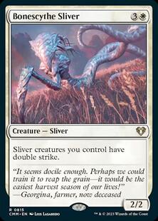 呆呆龙卡牌 万智牌 骨镰裂片妖 英文 指挥官预组 白色 金