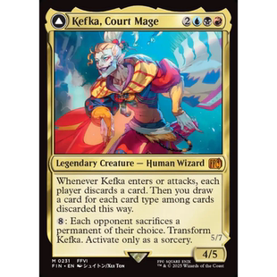 宫廷魔法师凯夫卡 Kefka Court Mage 平/闪/扩画/潮涌 最终幻想