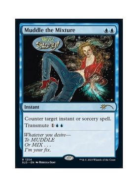 呆呆龙 万智牌 弄混配方 英文 闪 secret Lair SL 蓝色