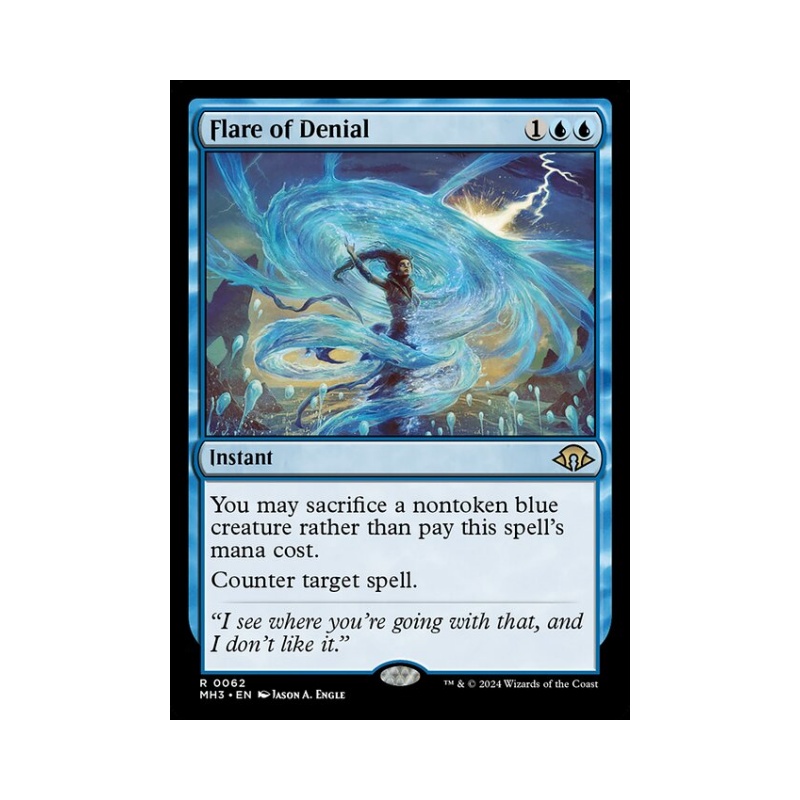 呆呆龙 万智牌 拒斥眩闪 简中/英文 平/闪 摩登新篇 MH3