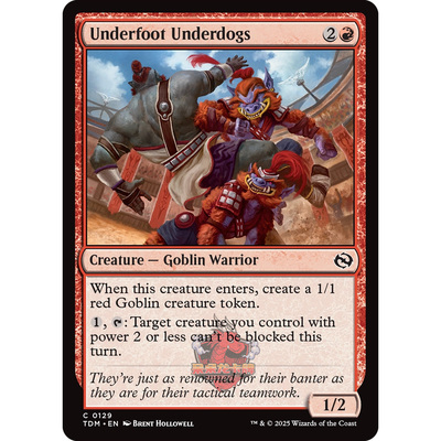 万智牌 鞑契 龙岚录 Underfoot Underdogs 珠高的先锋