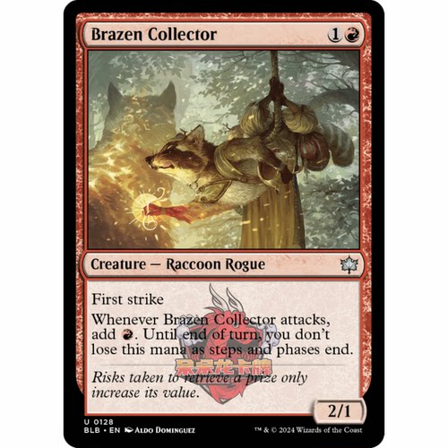呆呆龙 万智牌 厚颜集物客 Brazen Collector 0128 平/闪