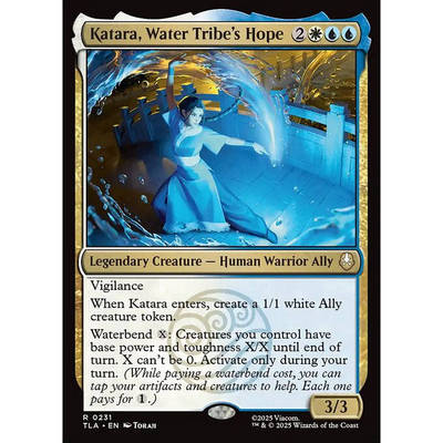 Katara, Water Tribe's Hope水善族之望卡塔拉 TLA 异画 平/闪