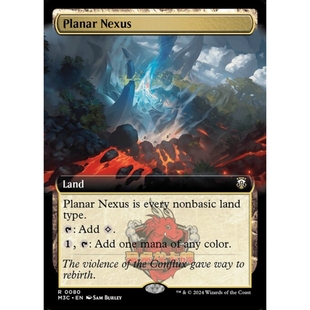 呆呆龙 万智牌 时空连接点 平/扩画 简中/英文 摩登新篇3指挥官