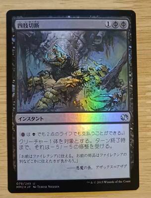 呆呆龙卡牌 万智牌 平/闪 肢解 简中/英文/日文 摩登大师2015 MM2