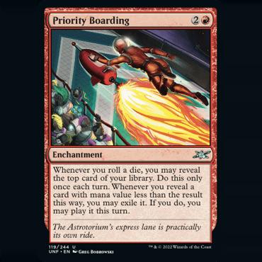 万智牌 英文 鸡飞4 UNF 平/闪/银河 Priority Boarding