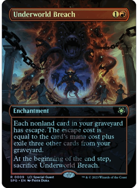 呆呆龙卡牌 万智牌 冥界裂隙 英文 特别来宾 SPG 平/闪 红色