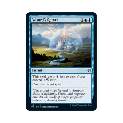 呆呆龙卡牌 万智牌 法师驳击 英文 JUMPSTART 蓝色