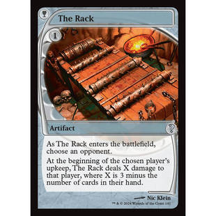 MB2 万智牌 141 the rack 拷问台 神秘补充包2