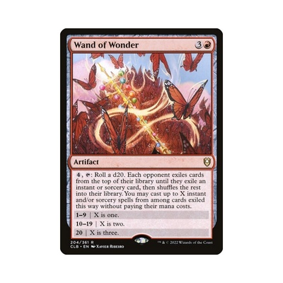 呆呆龙卡牌 万智牌 惊异法杖 简中/英文 平/闪/扩画 争战博德之门