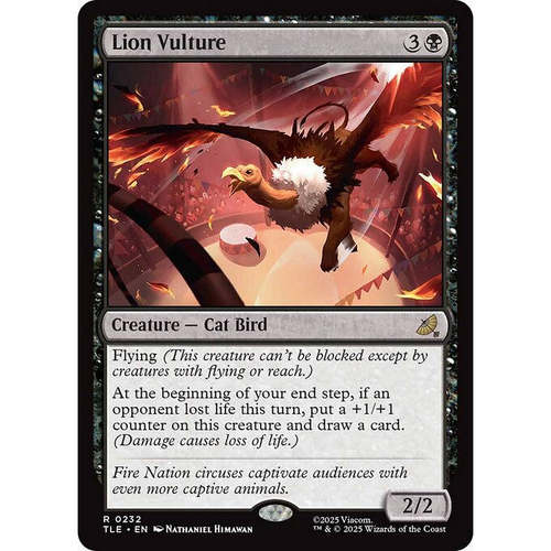 万智牌 Lion Vulture 狮兀鹰 TLE 平/闪