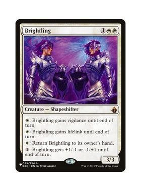 呆呆龙卡牌 万智牌 英文 平 the list 光灵精怪 白色 秘稀