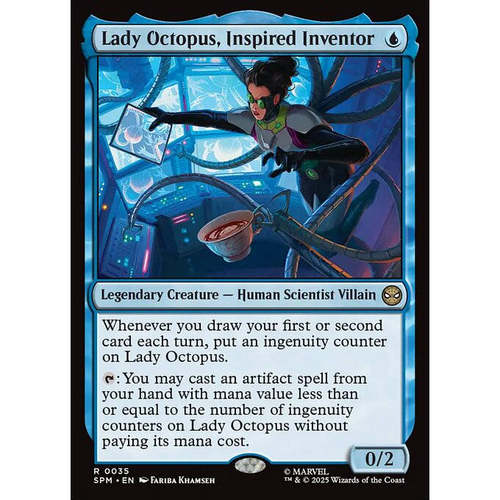 Lady Octopus, Inspired Inventor受启发明家章鱼女士 平/闪/扩画