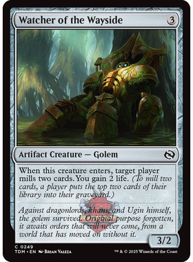 万智牌 鞑契 龙岚录 Watcher of the Wayside 路旁看守人