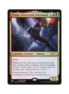 万智牌 Elmar, Ulvenwald Informant 英文 Secret lair 怪奇物语