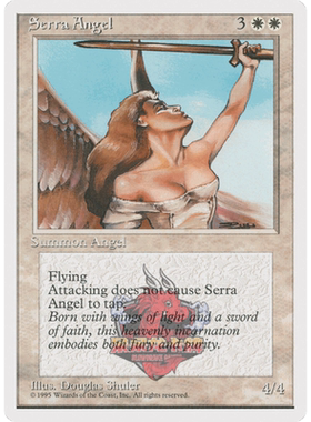 呆呆龙卡牌 万智牌 撒拉天使 日文 第四版 4th 白色