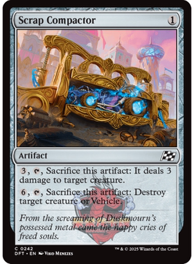 万智牌 废铁压缩机 Scrap Compactor 英文平/闪 乙太漂移 神器 铁