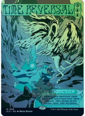 呆呆龙 万智牌 时间逆转 平/闪 Secret lair SL 蓝色