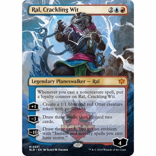 呆呆龙 万智牌 震天急智拉尔 Ral, Crackling Wit 异画 341 平/闪