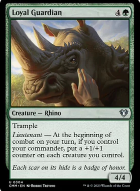 万智牌 护墓灵叶朵拉 简中/英文 平/闪 日印 指挥官大师 绿 银