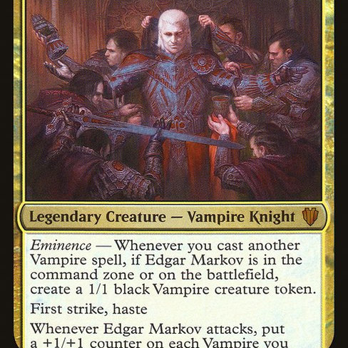 呆呆龙卡牌 万智牌 艾德嘉马可夫 闪 英文 指挥官2017 C17