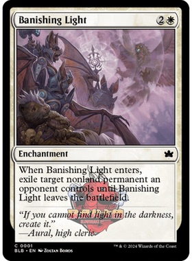 呆呆龙 万智牌 驱逐明光 Banishing Light 0001 平/闪