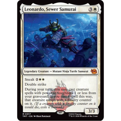 TMT Leonardo, Sewer Samurai 下水道武士莱昂纳多 异画 平/闪