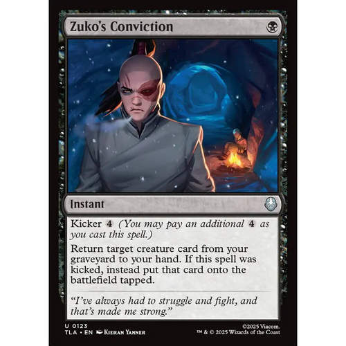万智牌 zuko s conviction 苏科执念 TLA 平/闪