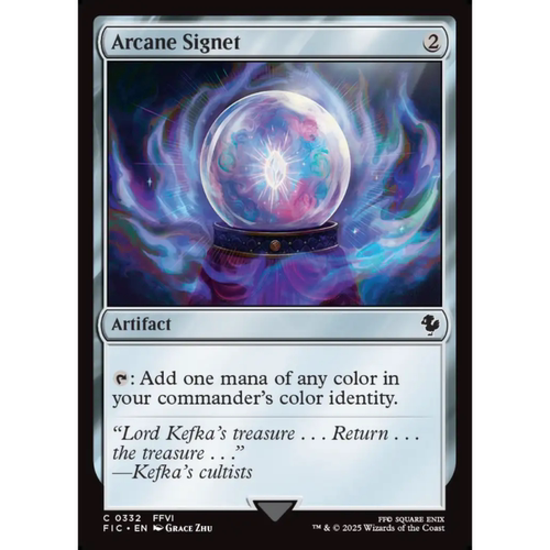 万智牌 秘法印记 Arcane Signet 0332 平/闪/扩画 最终幻想