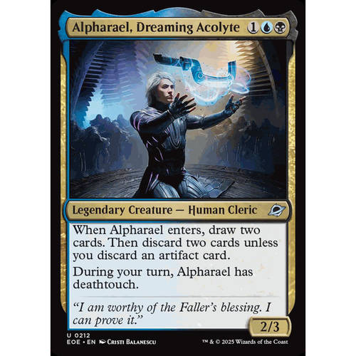追梦侍僧阿法雷  Alpharael, Dreaming Acolyte 虚空边域 EOE