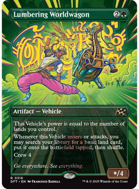 万智牌 伐木载世机 Lumbering Worldwagon 平/闪 乙太漂移