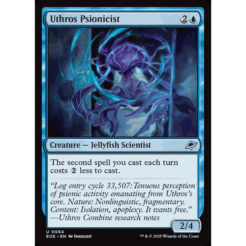 呆万智牌 乌索斯心能师 Uthros Psionicist 平/闪 虚空边域 EOE