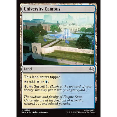 呆呆龙 万智牌 University Campus 大学校园 平/闪 SPM 蜘蛛侠