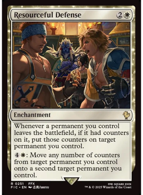 万智牌 机智防御 Resourceful Defense 平/闪/扩画 最终幻想