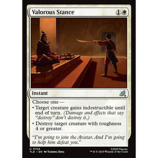 万智牌 valorous stance 英勇以对 TLE 闪