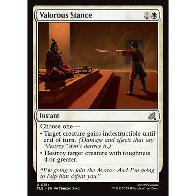万智牌 valorous stance 英勇以对 TLE 闪