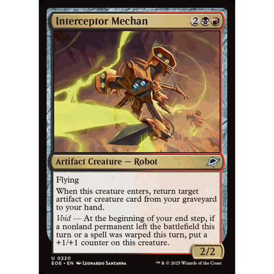 呆龙 万智牌 机体拦截械 Interceptor Mechan 平/闪 虚空边域 EOE